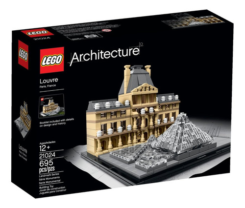 Kit De Construcción Lego Architecture 21024 Louvre