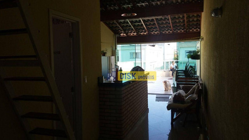 Imagem 19 de 22 de Cobertura Sem Condominio Com 4 Dormitórios, 180 M² - Venda Por R$ 1.017.000 Ou Aluguel Por R$ 7.500/mês - Campestre - Santo André/sp - Co0084