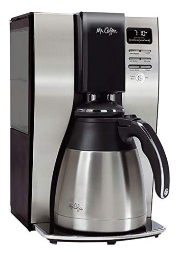 Mr. Coffee Cafetera De 10 Tazas | Sistema Térmico De Prepara