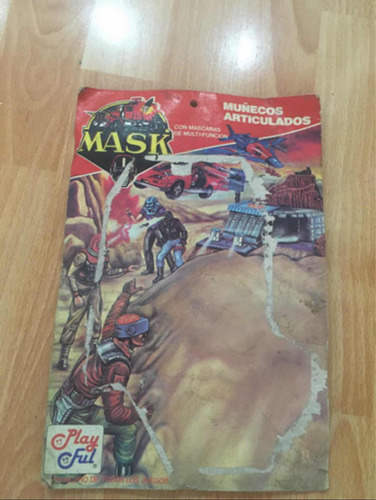 Mask Playful Carton Retro Original 80s