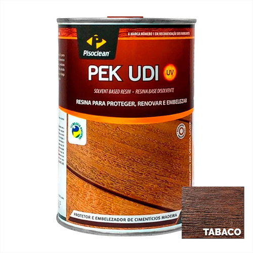 Resina Pek Udi Efeito Rustico Proteção Externa 1 Litro