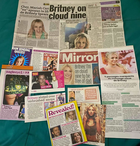 Britney Spears Material Grafico De Todas Sus Épocas