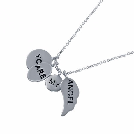 You Are My Angel  Charm Necklace