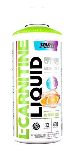 Carnitina Liquida Quemador Grasa L-carnitine Star Nutrition