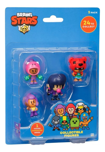 Figuras Coleccionables Brawl Stars Original Vulcanita X5