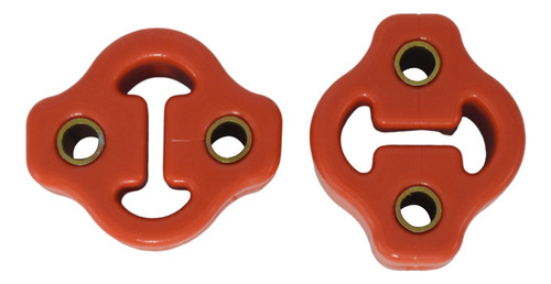 Jgo Gomas Soporte Escape Mofle Con Bujes Para Urvan