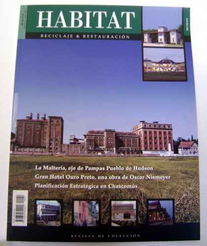 Revista Habitat 57 La Malteria Pampas Pueblo De Hudson Boedo (Usado)