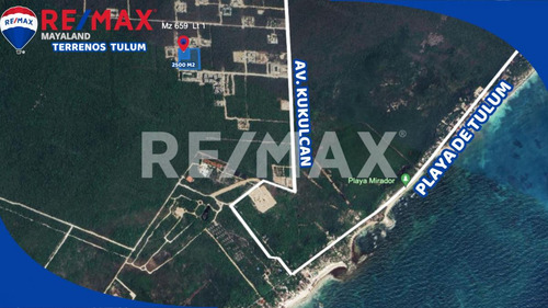 Oportunidad De Inversión En Tulum: Terreno En Venta En Región 8