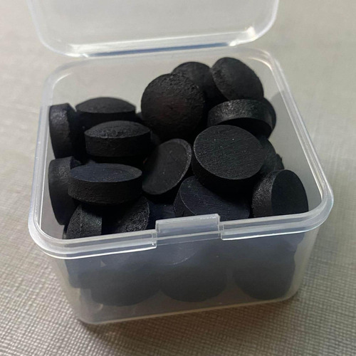 50 Puntas De Billar De Material Cuero Duradero Pegamento En