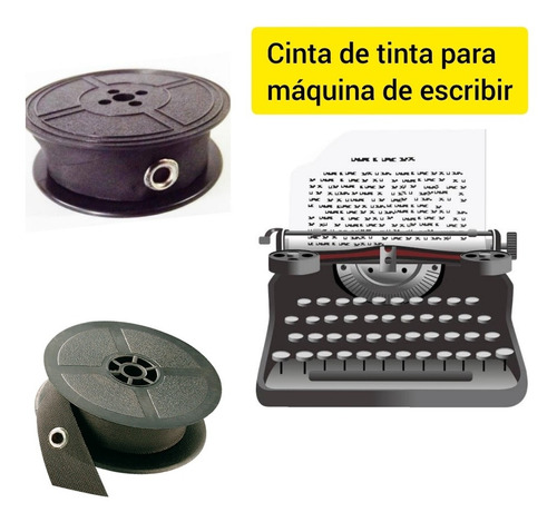 Cinta Para Maquina De Escribir Antiguas