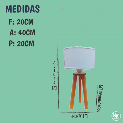 Velador Tripode 2 Unidades Vintage Nordico Escandinavo