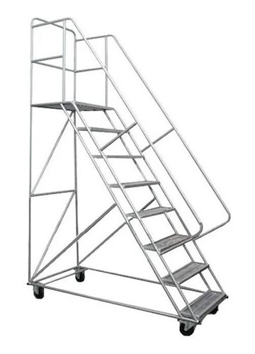 Imagen 2 de 2 de Escalera Para Deposito C/ruedas- Tipo Burro-desarmable-200cm