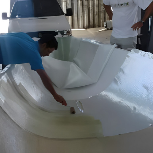 Resina Poliester Laminação Com Catalisador 1kg Transparente
