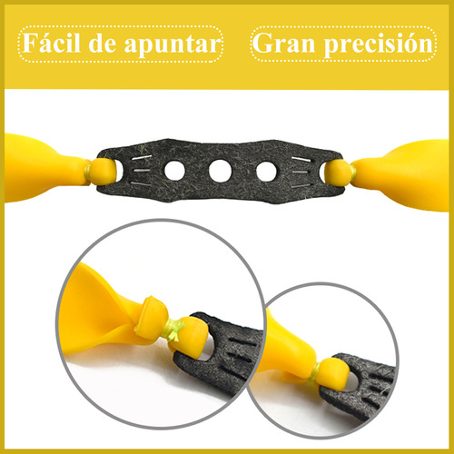 Banda Elástica Plana Slingshot De 10 Piezas, 0,75 Mm/1 Mm/1,