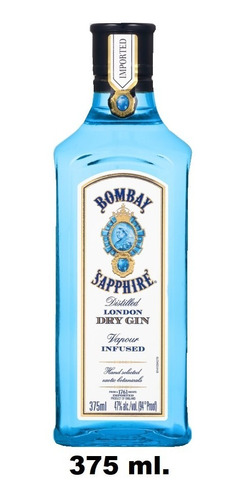 Gin Bombay Sapphire 375cc