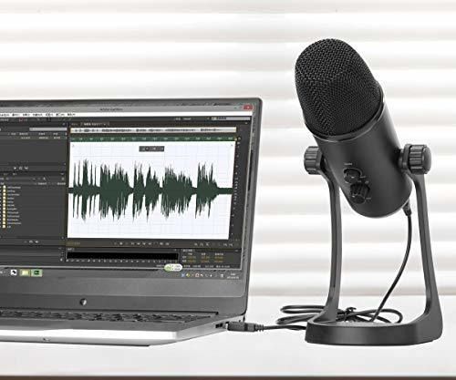 Xm Usb Studio Recording Microfono Estereo Para Ordenador