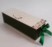 Comprar Cajas Rígidas Para Botellas Regalos Recuerdos 