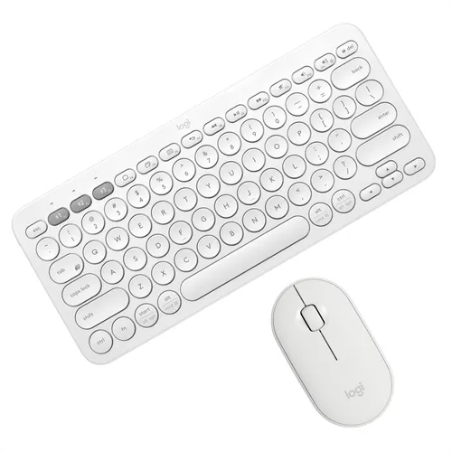 Teclado y ratón Bluetooth de modo Dual, Mouse inalámbrico multidispositivo  de 2,4G, Compatible con Combo