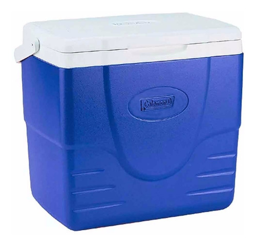 2 Caixa Térmica Cooler Coleman 16qt 15 Litros Compacta Azul 