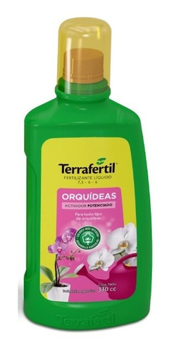 Fertilizante Líquido Para Orquídeas Terrafertil 330cc