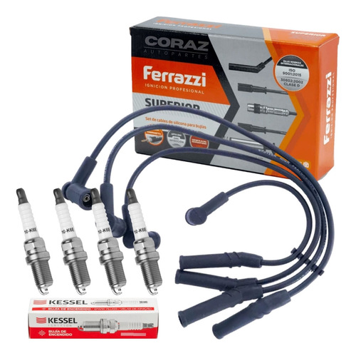 Cables De Bujia Ford Ka Zetec Rocam 1.6 1.0 8v Gnc Fiesta