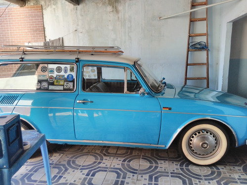 Volkswagen Variante Azul Ano 1972 Motor 1.6 , 2 Portas