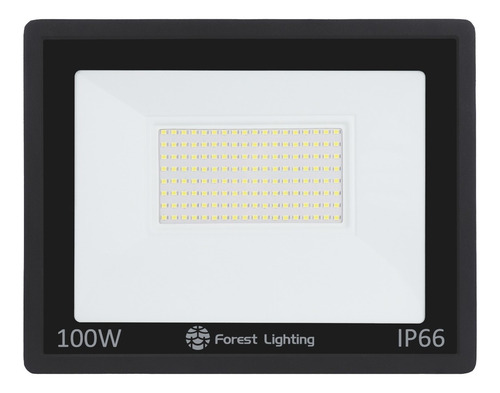 Imagen 1 de 7 de Reflector Led 100w Exterior Proyector Luz Fría Cálida Verde