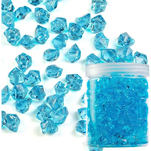 Rocas De Hielo Acrílicas De Color Azul Marino De 15 Oz...