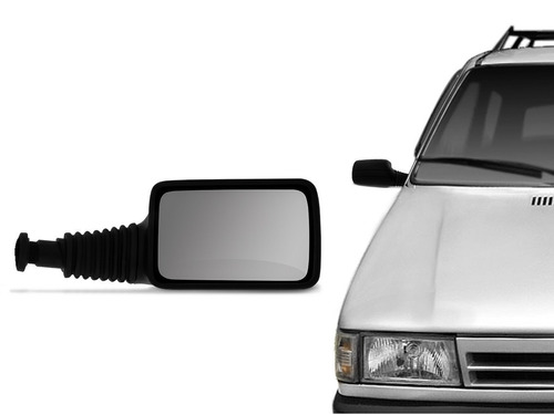 Retrovisor Uno Elx Mille 85/95 Prêmio Elba 85/88 Ld Fixo