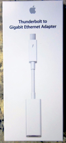 Adaptador Original Thunderbolt A Gigabit Ethernet - Lan Mac