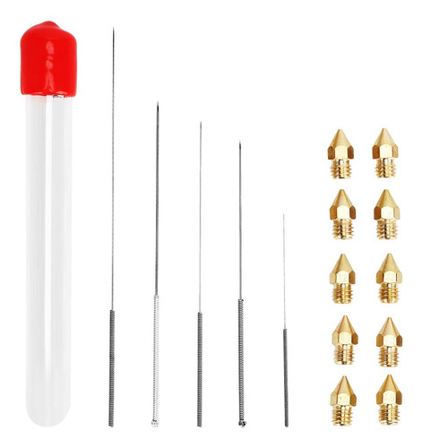 Kit Limpieza Boquilla Para Impresora 3d: Herramienta Acero