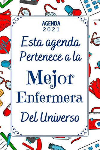 Enfermera Agenda 2021: Regalo Enfermera Cumpleaños Original