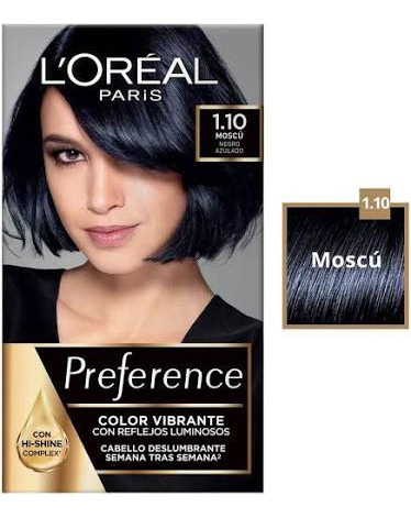 Tinte Preference Loréal Alto Brillotono 1.10