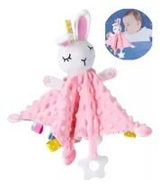 Comprar Manta De Apego Peluche Suave Bebe Mordedera Sonaja Cascabel