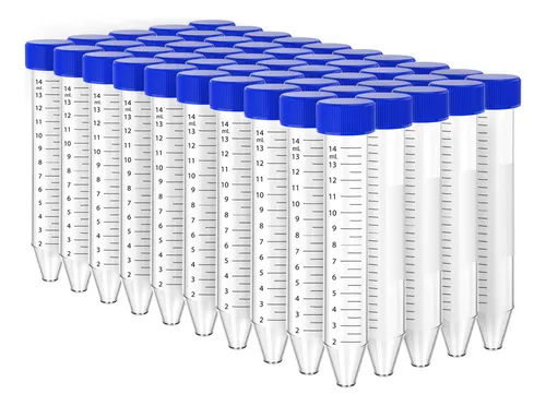 Simpure Centrifuge Tubes 15 Ml, Tubos Conicos Esteriles 50 P