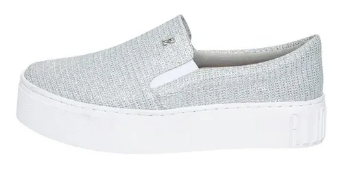Slip on santa lolla prata 2025