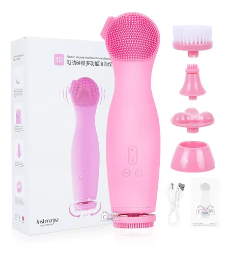 Cepillo De Silicona Paralimpieza Facial Recargable Foreo 3d