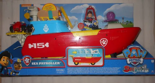 Paw Patrol Sea Patroller Barco Patrulla Canina Original