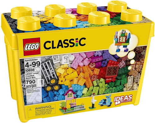 Lego Classic - Caja Grande De Ladrillos Creativos Cantidad de piezas 790