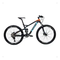 Comprar Bicicleta Mtb Aro 29 Full Redstone Blade Shimano Deore 12v Tamanho Do Quadro 17 Cor Pretou002Flaranja Tamanho 17