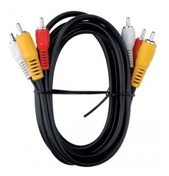 Cable Rca Para Audio Video 1.8 Metros Dvd Tv