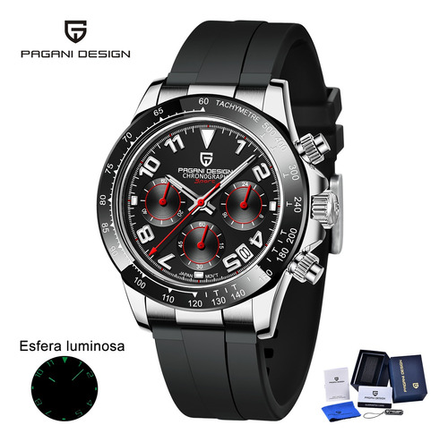 Reloj De Pulsera Pagani Design Para Hombre, De Cuarzo, De Si