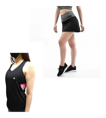 comprar Conjunto Deportivo! Sudadera Mujer +pollera Calza Mujer Urb