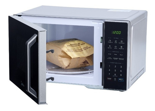 Microondas Midea Mmdx11s2mg 31l Plateado 1500w 1.1ft Silver