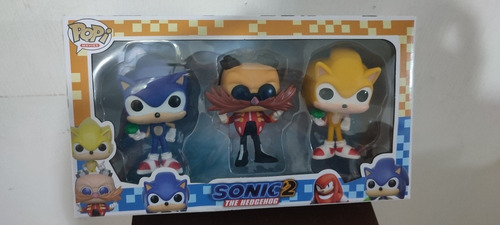 Set De Personaje Figura Muñeco Sonic 