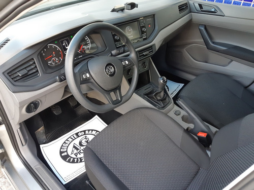 Vw Volks Polo Hatch 2018 Prata 1.0 Mpi Flex Ud 16000 Km Comp