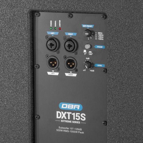 Caixa Ativa Subwoofer Dbr 15'' 500w Rms Dxt15s