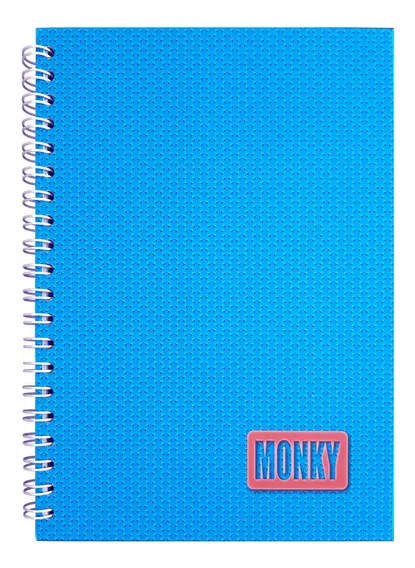 Cuaderno Profesional Monky 100 Hojas Raya Pasta Dura Pieza