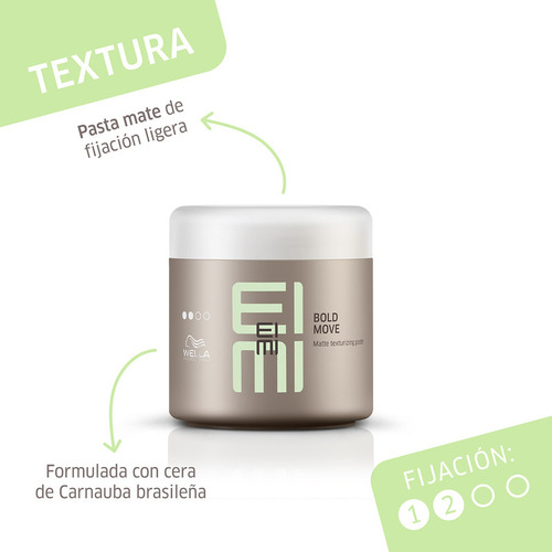 Cera Texturizador Para Cabello Wella Eimi Bold Move 150 Gr