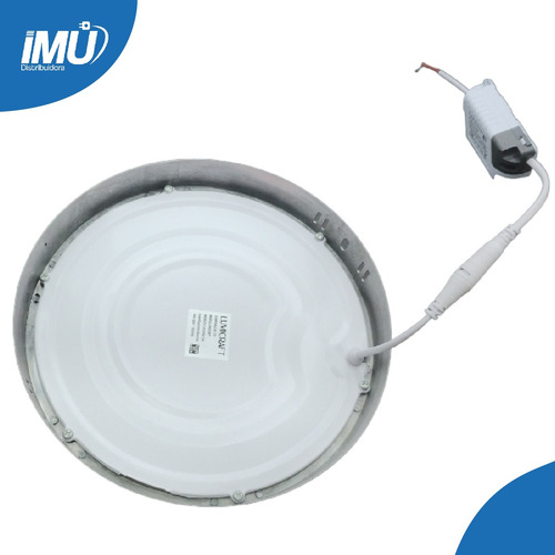 Lampara Spot Circular Sobreponer Cobre Luz Fría 18 W T4506